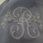  Huivi pitkä kapea monogrammi R - pikkukuva 2