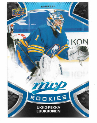 2021-22 MVP Factory Set Blue Rookie Ukko-Pekka Luukkonen