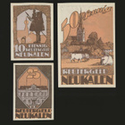 Saksa Notgeld 10, 25, 50 Pfg, Neukalen 1922 - pikkukuva 1