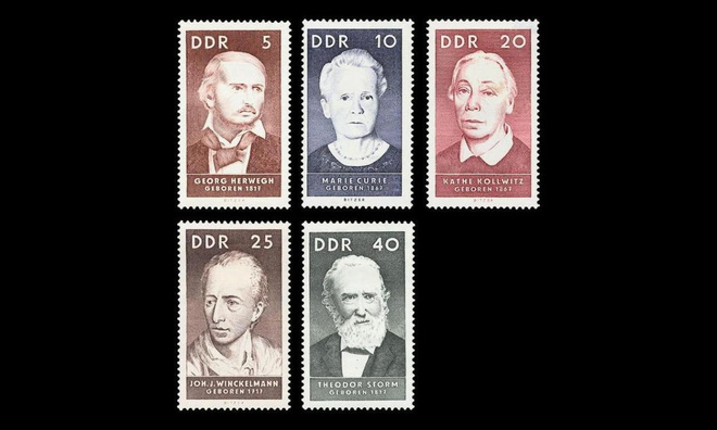 DDR 1293-7 ** Kuuluisia henkilöitä (1967)