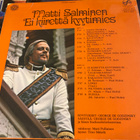 Matti Salminen, Jani Uhlenius - venäläistä musiikkia 2 X LP - pikkukuva 3