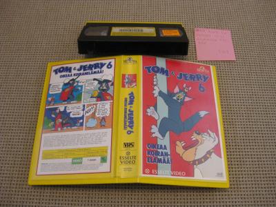 Tom & Jerry 6 -Oikeaa Koiranelämää-VHS (FIx, Esselte Video)