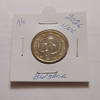 Bulgaria 1€ UNC 2026