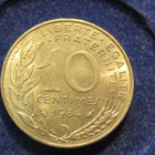 10 centimes 1984. Ranska-France - pikkukuva 2
