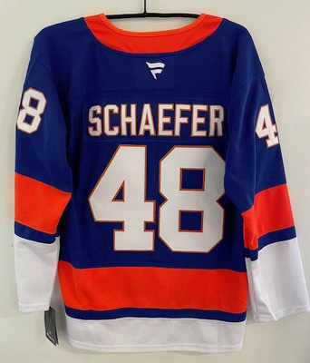 NHL FaniPaita New York Islanders MATTHEW SCHAEFER #20 UUSI