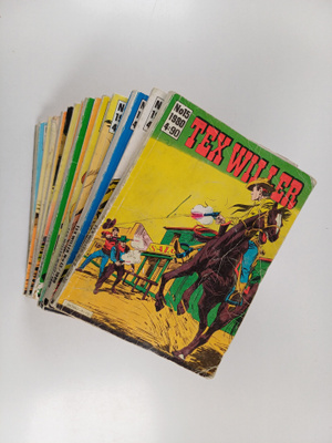Tex Willer vuosikerta 1980 (n:o 1-15, 16 puuttuu)
