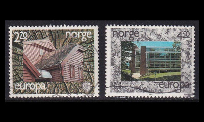 Norja 965-6 o Europa moderni arkkitehtuuri (1987)
