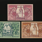 Itävalta Notgeld 10, 20, 50 Heller, Perchtoldsdorf 1920 - pikkukuva 1