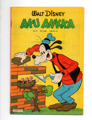 Walt Disney: Aku Ankka N:o 18 / 1980