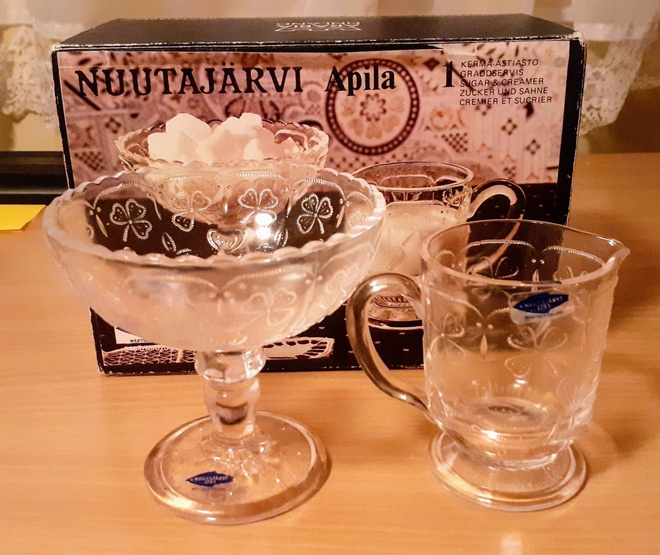 Nuutajärvi, Apila sokerikko ja kermakko