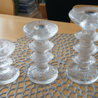 Iittala Festivo 1-, 2- ja 3 solmuiset kynttilänjalat. - pikkukuva 1