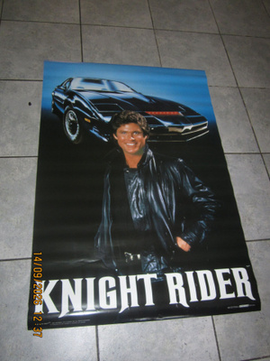 Knight Rider / Ritari Ässä juliste (Scandecor 1984)