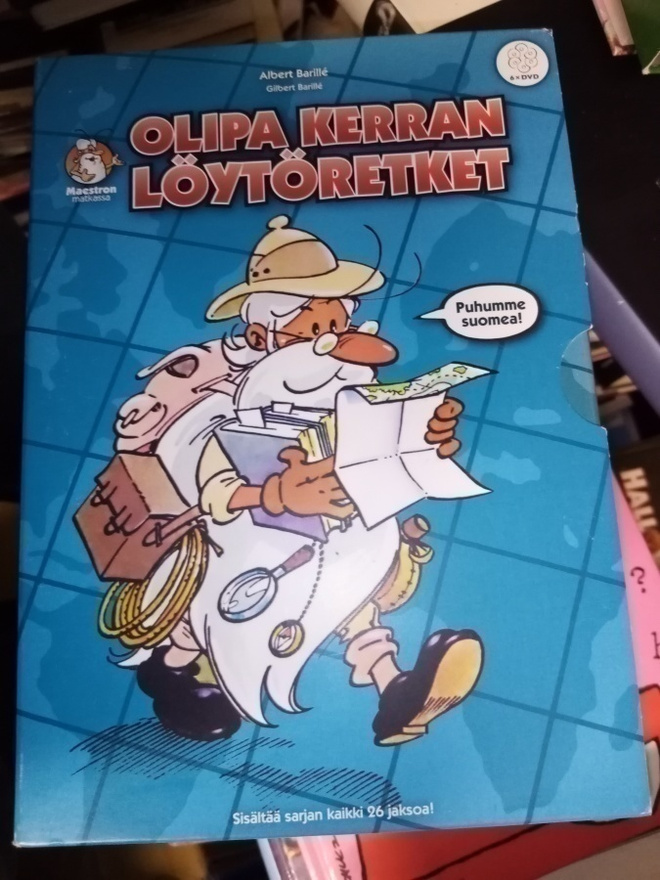 6DVD OLIPA KERRAN LÖYTÖRETKET