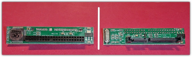 2.5" IDE - SATA -adapteri (IDE-levy SATA-emolevyyn) #31490