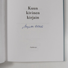 Marjatta Viikilä : Kuun kivinen kirjain (signeerattu) - pikkukuva 3