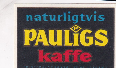 Naturligtvist Pauligs kaffe ,  s63