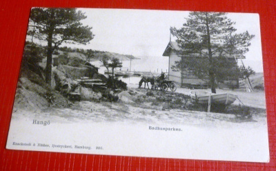 Hangö  -  Badhusparken  / Vossika ? (K5)