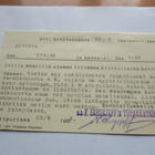 1933 Viipuri Sergejeffin Tupakkatehdas liikekortti - pikkukuva 2