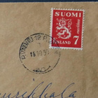 Postivaunuleima 12a firmakirjeellä 1950 - pikkukuva 2