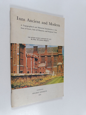 Robert Megarry : Inns ancient and modern : a topographica...