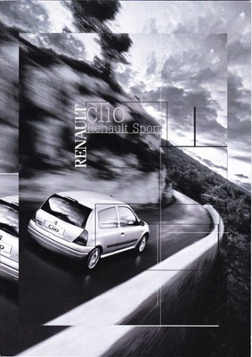 Renault Clio Sport -esite, 2001