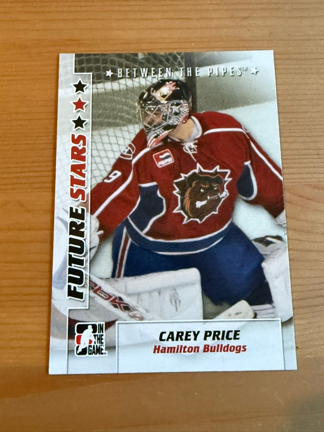 2007-08 Between The Pipes #7 Carey Price