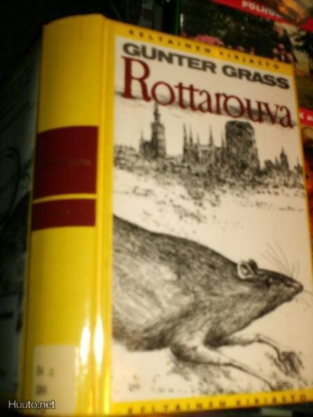 Gunter Grass  ROTTAROUVA ( 1 p. 1987 poisto) Sis.pk:t