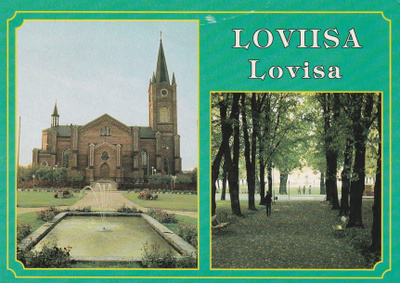 KIRKKOKORTTI - LOVIISAN KIRKKO - 9