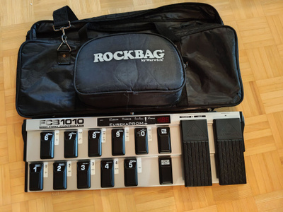 Eleven Rack ja Behringer FCB1010 Eureka Prom