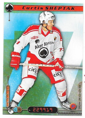 2000-01 CardSet #224 Curtis Sheptak Ässät
