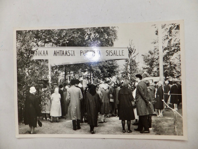 VANHA Postikortti Pori 1962