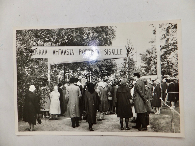VANHA Postikortti Pori 1962