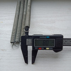Vetojousi 4kpl, 134mm (jousiosa), Ø 11mm, lenkki 8mm. - pikkukuva 4