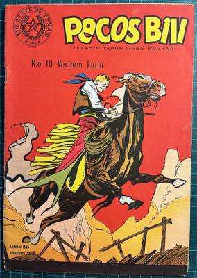 Pecos Bill 1955 no.10, Verinen kuilu.