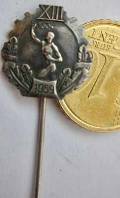 VANHA Merkki Urheilukisat Viro Eesti Estonia 1959