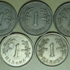 SUOMI 1 markka 5 kpl 1928 1930 1937 1938 1939 - pikkukuva 2