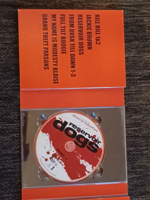 Quentin tarantinon dvd elokuvia ,kokoelma