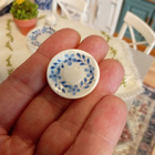 Nukkekoti miniatyyri lautanen 1:12 - pikkukuva 4