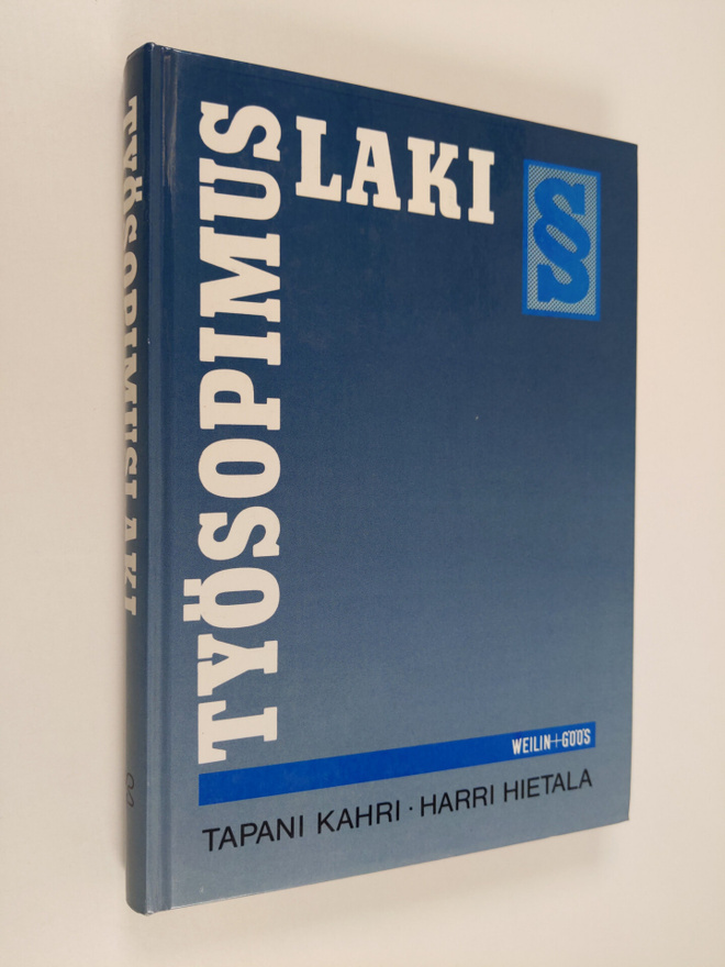 Tapani Kahri : Työsopimuslaki