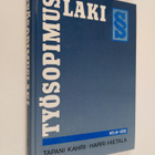 Tapani Kahri : Työsopimuslaki - pikkukuva 1