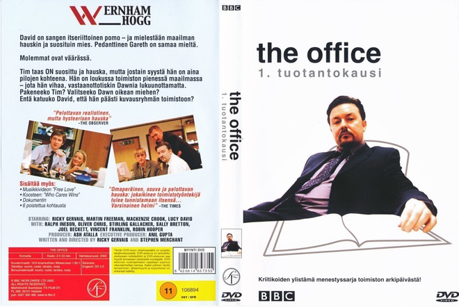 The Office, tuotantokaudet 1 & 2 DVD