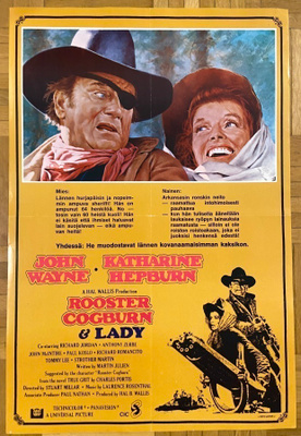Vanha elokuvajuliste: Rooster Cogburn & Lady