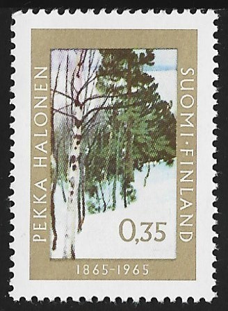 1965 Pekka Halonen  100 v  Talvipäivä  ** LaPe 606