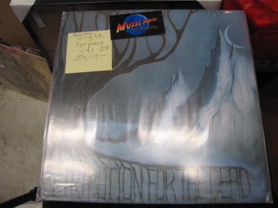 AUTOPSY - RETRIBUTION FOR THE DEATH - EX/M- LP