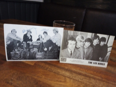 2 kpl fanikortti Lenne & The Lee Kings ( SIGNED) SIS POSTIKU