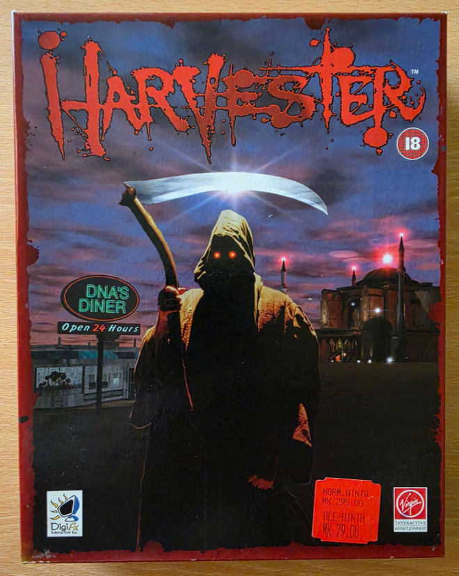 Harvester (1996) Big Box (Virgin) PC CD-ROM