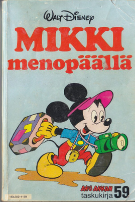 Aku Ankan Taskukirja 59 Mikki menopäällä (1p)