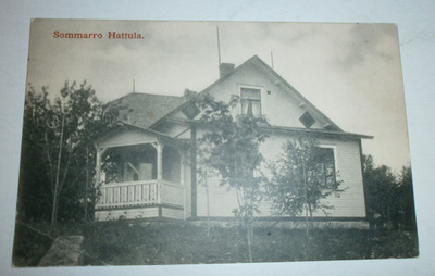 Hattula, Sommarro huvila, vanha mv pk, k. k-k