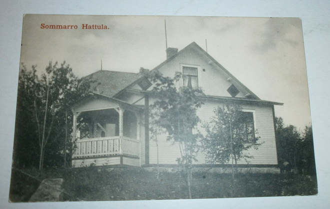 Hattula, Sommarro huvila, vanha mv pk, k. k-k