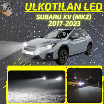 XV (MK2) 2017-2023 Ulkoiset LED -valot
